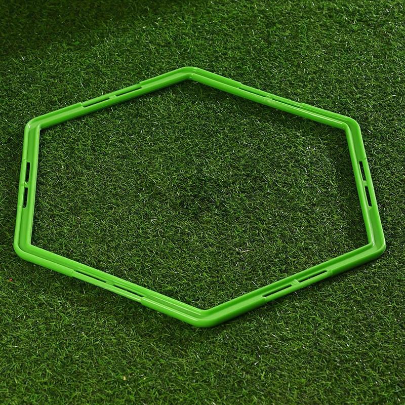 Hexagonal Football Agility Training Rings