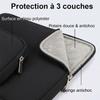 13-inch Laptop Sleeve - Protection for MacBook Neo/Air 13 M1 M2 M3 M4 M5 HP Asus - Black
