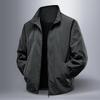 Men's 2025 Spring/Autumn Sports Windbreaker – Stand-up Collar, Handsome Outdoor Casual Jacket for Cycling and Running