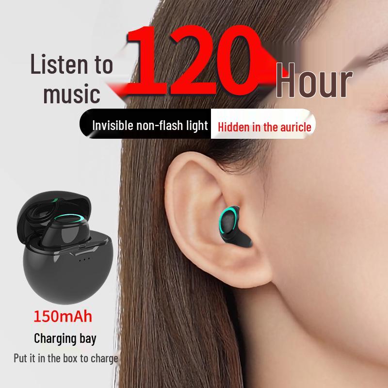 Wireless Bluetooth In-Ear Earbuds with Super Long Battery Life