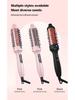 Infrared Hair Straightening & Curling Comb with Auto Power-Off for Short Hair