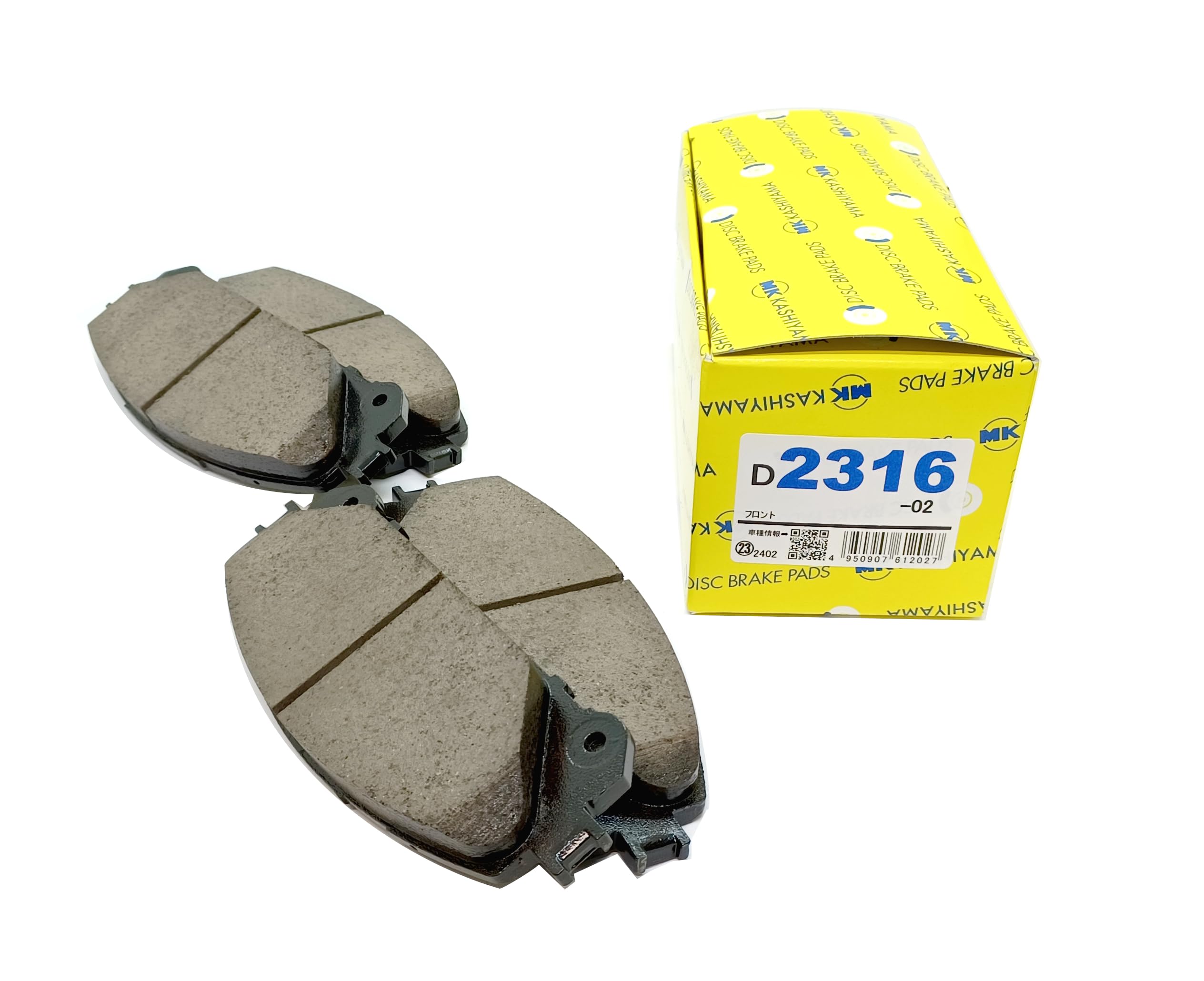 

MK KASHIYAMA Disc Pad Product Number D2316-02 чорний