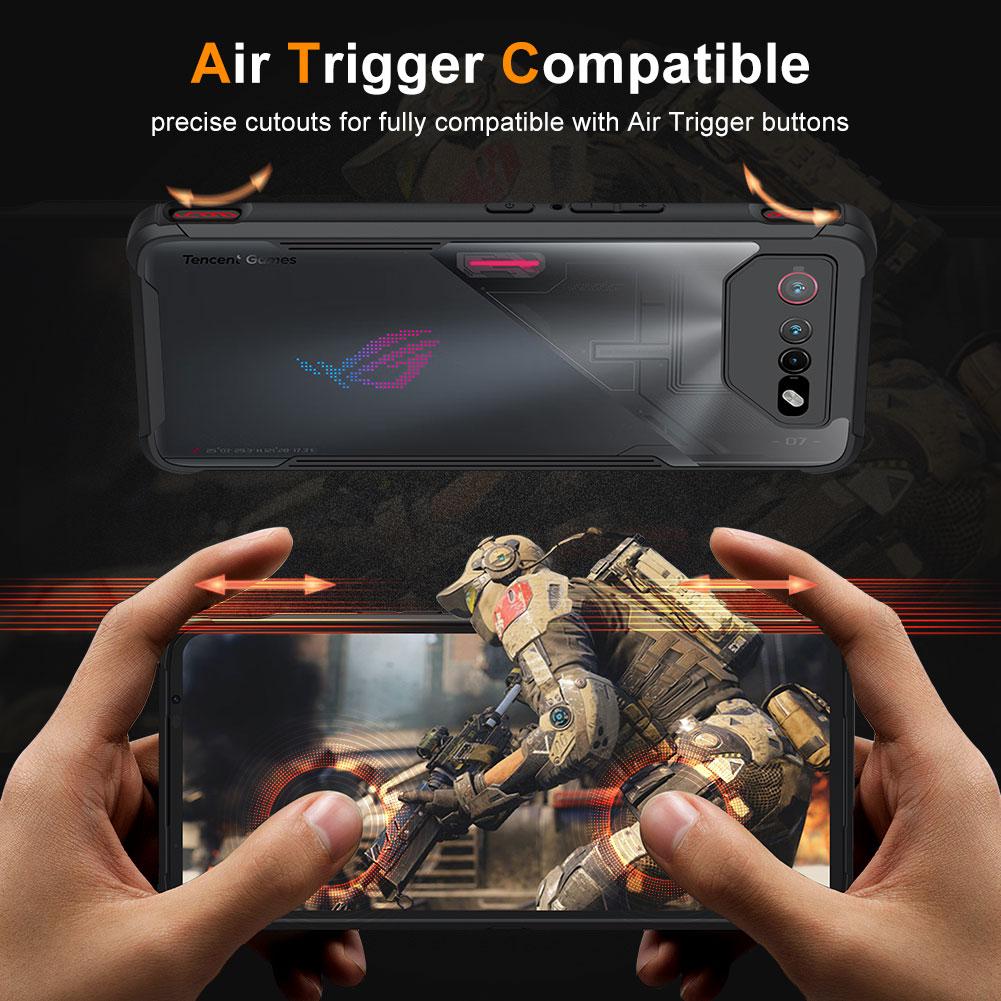 Ultra Slim TPU Case for ROG Phone 6D Ultimate/7, Shockproof Lightweight Cover with Full Protection