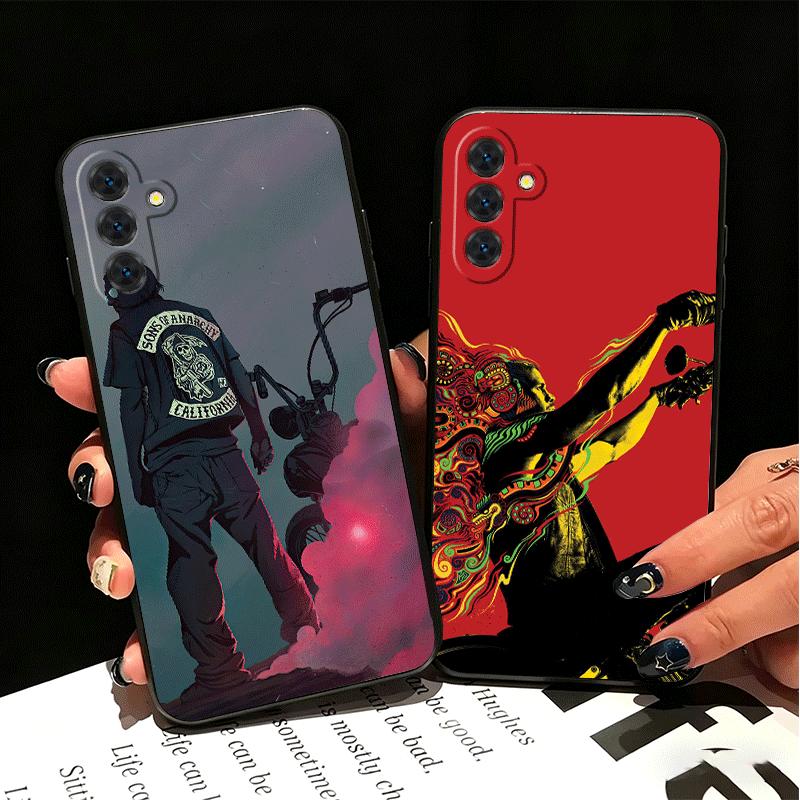 Sons Of Anarchy Soft Phone Case for Samsung A17 A37 A57 A16 A26 A36 A56 A15 A25 A35 A55 A14 A24 A34 A54 A13 A23 A33 A53 A52 A12