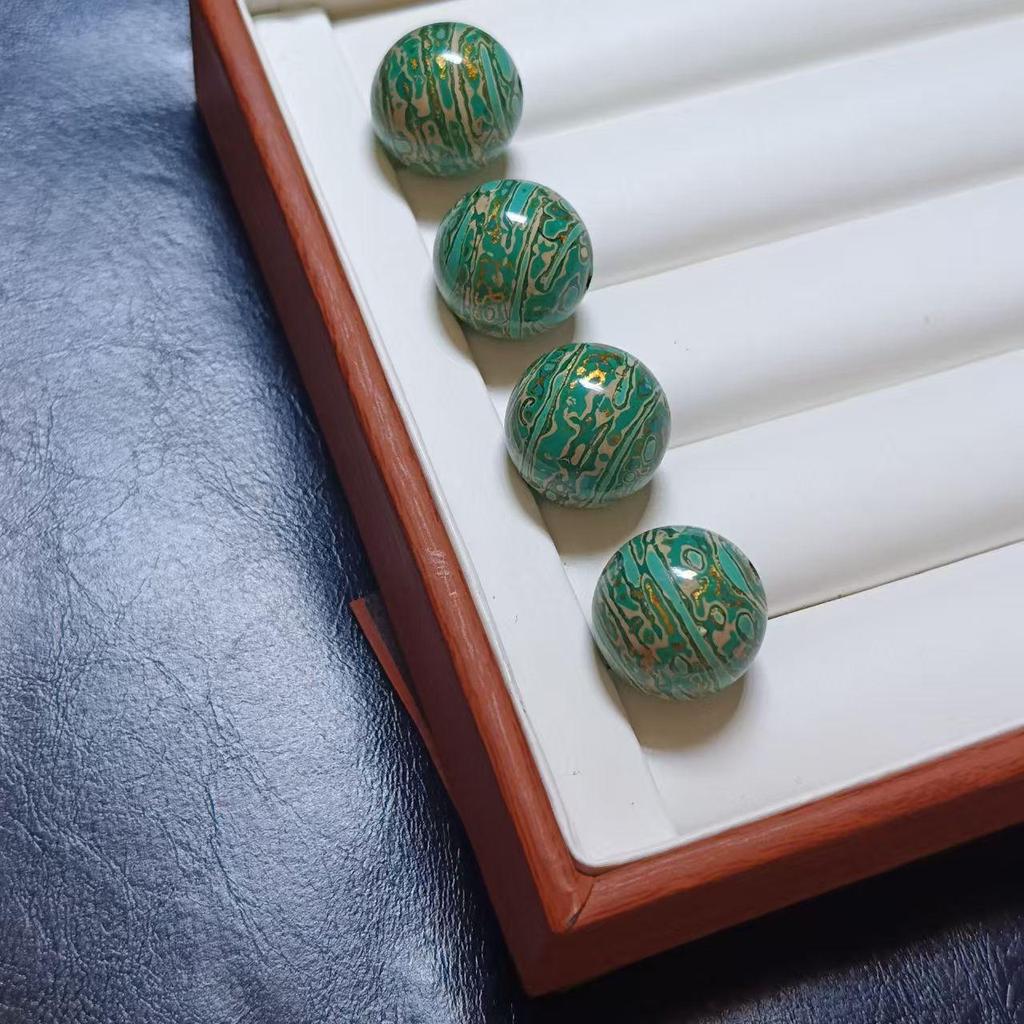 Lakkperler Multiskatt Armbånd med Perlemorinnsats – Unisex Kinesisk Trendstil