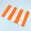 420D  Striped Print Oxford Fabric Waterproof Fabric Canopy Tent Umbrella Cloth Pu Coated 50X150Cm Sunshade