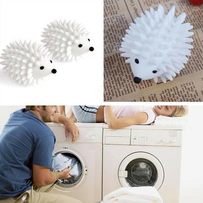 2/3/4 Pack Household Soft Silicone Hedgehog TPR Magic Anti-winding Decontamination Laundry Ball Artifact Care Sticky Dry Cleaning Ball