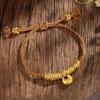 Little Fat Fu Coiling Bracelet Women'S Premium Light Luxury Gold Lucky Bag Men'S And Women'S Couple Bracelet