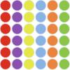 36Pcs 6 Inch Floor Stickers for Classroom, Floor Dots for Line up Markers Self Adhesive Vinyl Floor Decals for Preschool and Kindergarten Elementary