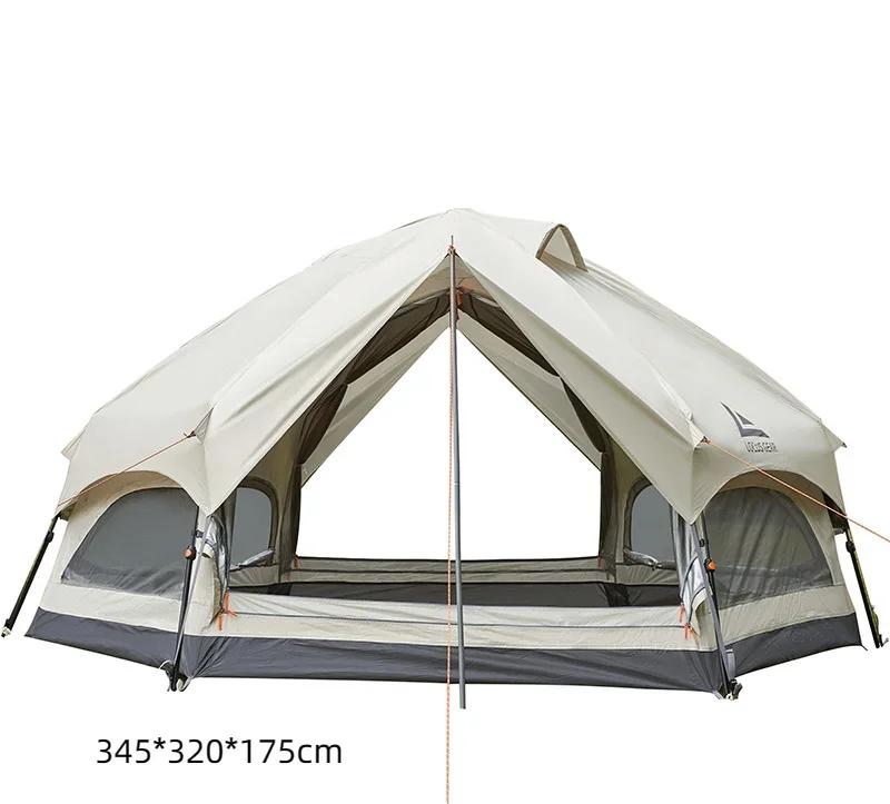 Mushroom Tent Outdoor Picnic Camping Ultra Lightweight and Portable Campsite Tent 5-8 Person Park Picnic Tent