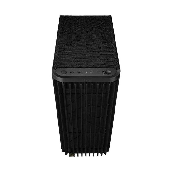 ATX Case - ASUS - ProArt PA401 Wood Edition - Wooden Front Panel - 160mm Fans - Tempered Glass