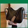 2024 Nuova Borsa Retrò Femminile Versione Coreana Borsa a Spalla Moda Tendenza Street Tempo Libero Pendolarismo Borsa a Secchiello