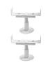 Adjustable Radiator Bracket Wall Storage Bag 8 13cm Radiator Bracket Elegant Architectural Style Salt Fog Resistance