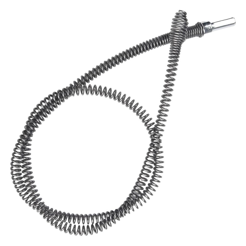 1pc Manganese Steel Pipe Dredging Tool Universal Interface Spring Sewer Unblocker For Bathroom Kitchen Drain