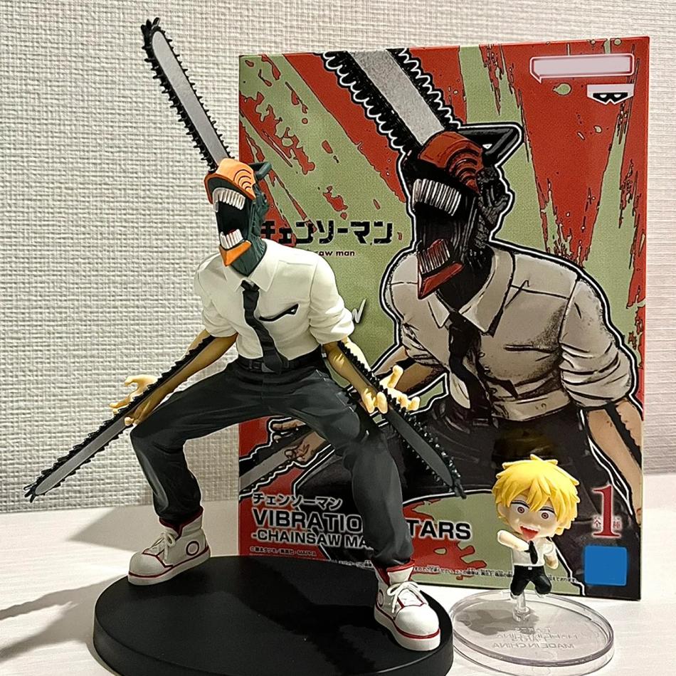 Heißes Chainsaw Man Anime Figur Power Denji Actionfigur PVC Chainsaw Man Power Figur PVC Erwachsenen Sammlermodell Puppe Spielzeug Geschenk