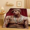 Neue Mode B-Bieber Sänger Star Flanelldecke, Ultraweiche Warme Plüschdecke für Zuhause Schlafzimmer Bett Sofa Abdeckung Büro Reise Geschenk