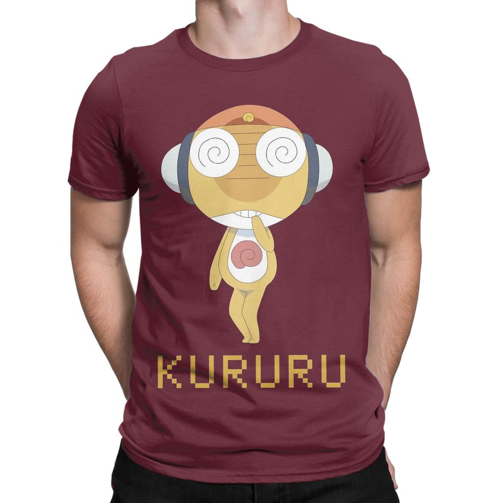 Men Womens TShirt Sgt Frog Keroro Major Kururu Reporting Awesome Cotton Tees Short Sleeve  T Shirts Crewneck Tops Plus Size