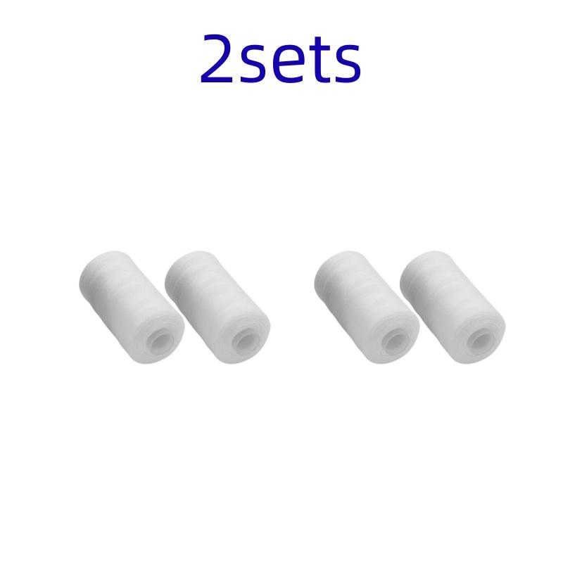 500M Sewing Thread Polyester Thread Set Strong And Durable Black White Sewing Threads For Hand Machines
