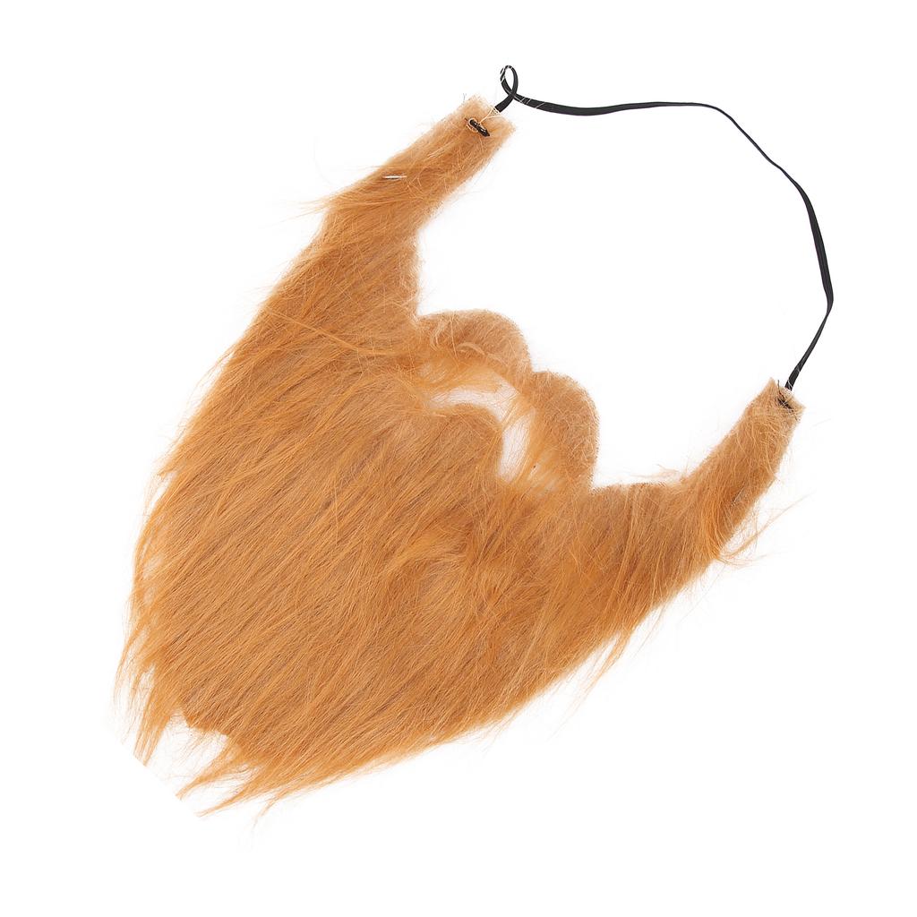 Stimulated Fake Beard Funny False Moustache Whiskers Facial Hair for Halloween Cosplay