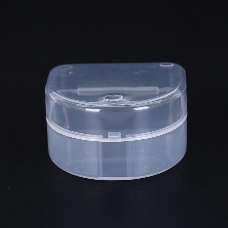 1pc/2pcs Dental Box - Denture and Mouth Guard Storage Case for Hygienic and Convenient Storage