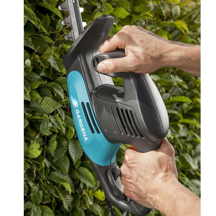 Taille-haies électrique - GARDENA - EasyCut 450/50 - 450W - 50 cm - Poignée ErgoLine - Butée de protection