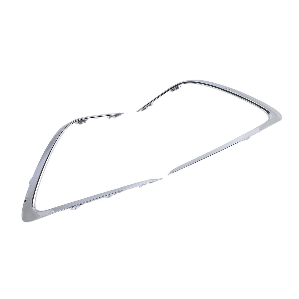 1 Pair Front Bumper Chrome Cover Trim Set TO1038244 Bumper Side Chrome Molding Trim Replacement for