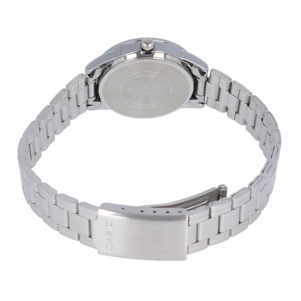 CASIO Standard Cheap Casio Watch Quartz Stainless Steel Metal Silver Women's LTP-V005D-1A [Used]