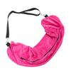 Stuffable Neck Pillow Multifunctional U Shape Comfortable Detachable Portable Neck Pillow Storage Bag for Travel Rose