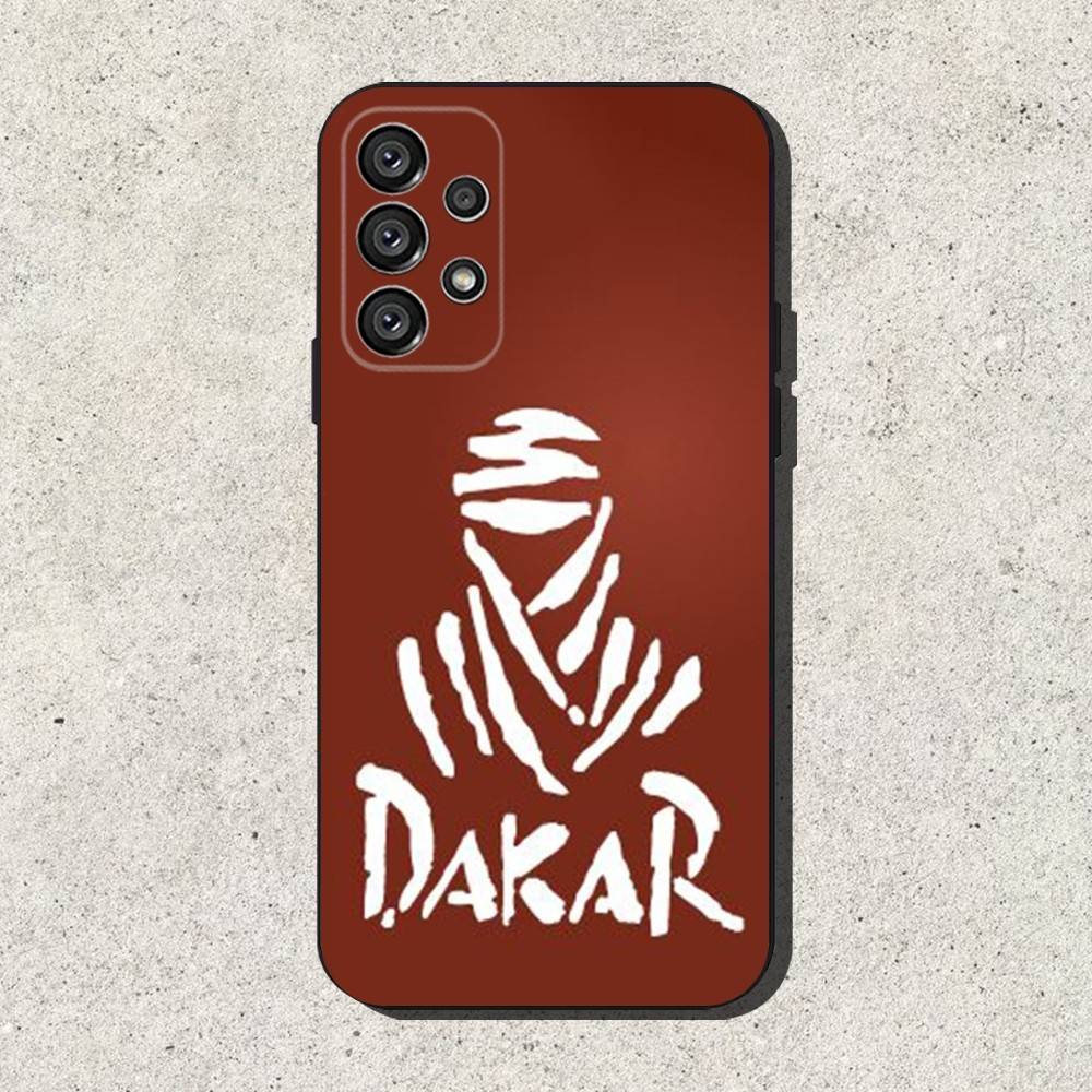 Rally D-Dakar Logo Phone Case For Samsung S25,S24,S21,S22,S23,S30,Ultra,S20,Plus,Fe,Lite,Note,10,9,5G Black Cover