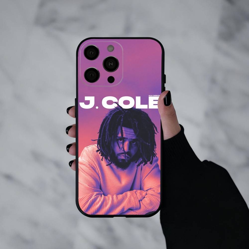 Rapper Singer J-J C-Cole-E Phone Case Silicone Soft For IPhone 17pro 16 15 14 13 12 11 X XR Plus Pro Max Plus