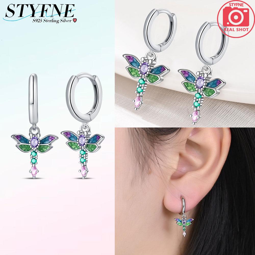 Avocado Earring Sunflower Moon Apple Earring Butterfly Dragonfly Jewellery Gift Authentic copper Wedding Gifts Accessory Set