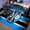 Fc Crest Design Printed Office Carpet Chair Cushion  Entryway Rug, Rugs for Living Room, Bedroom Christmas gifts