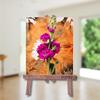 Brustro Artists Small Tabletop A-Frame Wooden Easel Size - 20"", Holds Canvases Upto 17.7"".