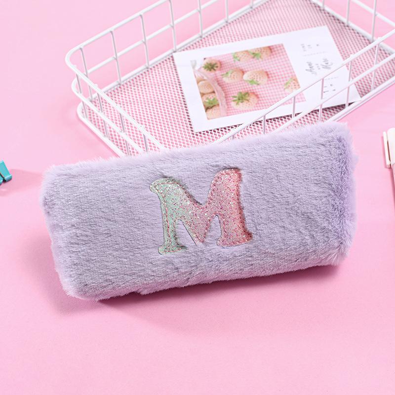 Милые пеналы Канцелярские принадлежности Пенал Плюшевый Estuche Escolar Сумка Письменная Trousse Scolaire Cutemakeup Bagscosmetic Organizer