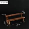 Solid Wood Display Rack for Action Figures, Collectibles, and Succulents