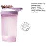 Protein-Shaker-Becher mit Mixerball, 500 ml, Weithals-Shaker zum einfachen Mischen, tragbare Molkeprotein-Shaker-Flasche für Sport, Reisen und Camping