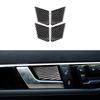 Carbon Fiber Door Handle Bowl Trim For Mercedes-Benz C E Class W204 W212 2009-15