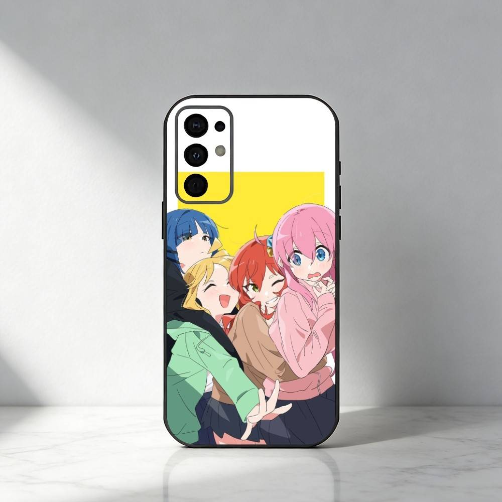 

B-BOCCHI THE R-ROCK Phone Case For Samsung S25,S24,S21,S22,S23,S30,Ultra,S20,Plus,Fe,Note,5G Black Cover Samsung S26