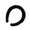High-End Women's Lamb Wool Headband: Winter Fashion, Solid Color, Stylish, Everyday Wear