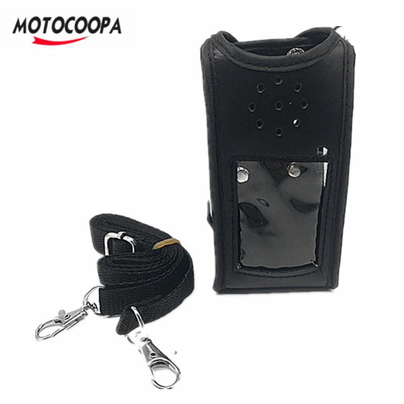 Leather Walkie-Talkie Case for Baofeng BFUV9R Waterproof A58 9700UV Handheld Radio