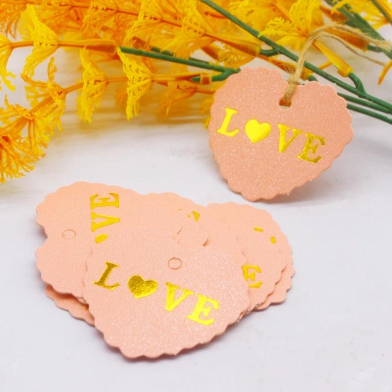 100TAG20MSTRING 4x5cm crafts/bakery/candy label