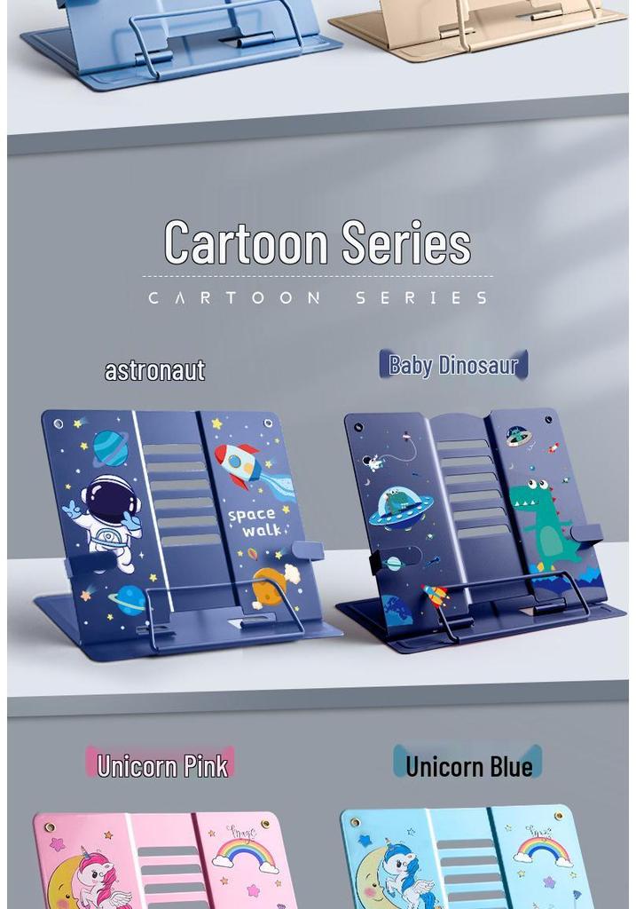 Adjustable Multi-functional Book Stand and Holder for Easy Reading