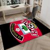 Fc Crest Design Printed Area Rug for Office, Chair Rug, Decorative Carpet Floor Mat, Large Size Fan gifts Christmas gifts