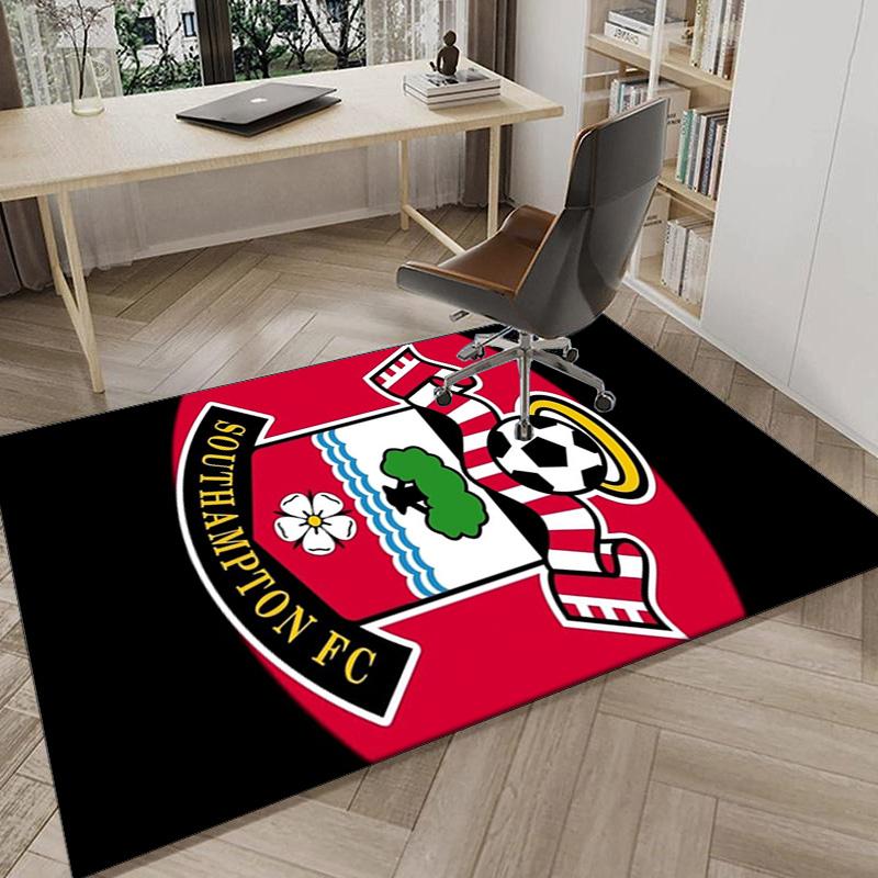Fc Crest Design Printed Area Rug for Office, Chair Rug, Decorative Carpet Floor Mat, Large Size Fan gifts Christmas gifts