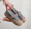 Damskie etniczne buty płócienne - Styl Starego Pekinu, Okrągły nosek, Płaska i lekka podeszwa, Miękka podeszwa, Buty w stylu casual