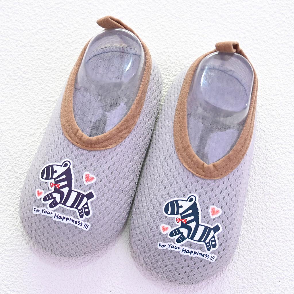 Cartoon Socks Baby Summer Floor Anti-skid Short Infant Boat Socks Baby Toddler Shoes Non-slip Socks Baby First Walker
