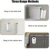 Wall Mounted Toilet Paper Holder Metal Bathroom Organizer  for Toilet Vanity Storage