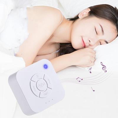 Zařízení s bílým šumem USB dobíjecí zařízení s časovaným vypnutím Sleep Sound Machine pro relaxaci ve spánkuAA