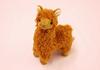 Baby Alpaca Panna Plush 18cm Tall Toy, Brown, Small,