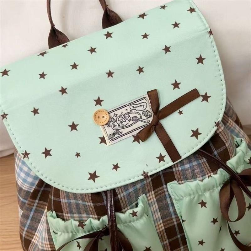 Casual fashion millennial style large-capacity backpack women's new class bag commuter backpack